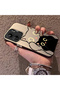 Poco C65 Compatible Simple Striped Cute Black Cat Impact Wear-Resistant Art Print - 2