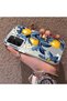 Samsung Galaxy A26 Compatible Yellow Lemon Blue Leaf White Small Flower Shock Absorbing Protection - 2