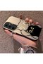 Samsung Galaxy S24 Fe Compatible Simple Striped Cute Black Cat Impact Wear Resistant Art Print - 2