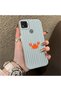Redmi 9C/10A Compatible Simple Line Cartoon Little Red Crab Shockproof Drawing