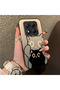 Redmi Note 14 Pro 4G/5G Compatible Simple Striped Cute Black Cat Impact Wear-Resistant Art Print