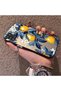 Samsung Galaxy A31 Compatible Yellow Lemon Blue Leaf White Small Flower Shock Absorbing Protection - 2