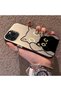 iPhone 11 Pro Max Compatible Simple Striped Cute Black Cat Impact Wear-Resistant Art Print - 2