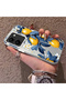 Vivo Y36 4G/5G Compatible Yellow Lemon Blue Leaf White Small Flower Shock Absorbing Protection - 2