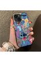 iPhone 15 Compatible Colorful Decorated Cartoon Cute Monster Shock-Proof Pattern