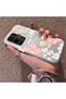 Infinix Note 50 Compatible Fresh Pink White Flower Ivy Full Surround Elegant Shockproof Printing - 2