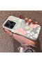 Case for Tecno Spark 20 Pro 4G/5G Compatible Fresh Pink White Flower Ivy Full Around Elegant Shockproof Printing - 2