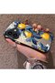 iPhone 16 Plus Compatible Yellow Lemon Blue Leaf White Small Flower Shock Absorbing Protection - 2