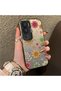 Vivo Y31/Y21D Compatible Colorful Multicolor Daisy Plants Retro Hand Drawn Flower Print
