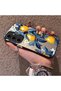 Samsung Galaxy S24 Fe Compatible Yellow Lemon Blue Leaf White Small Flower Shock Absorbing Protection - 2