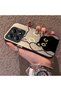 Mi 14t Pro Compatible Simple Striped Cute Black Cat Impact Wear-Resistant Art Print - 2