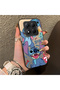 Poco X7 Compatible Colorful Decorated Cartoon Cute Monster Shock-Proof Pattern