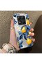 Poco X7 Compatible Yellow Lemon Blue Leaf White Small Flower Shock Absorbing Protection