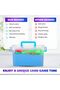 Magic Sand Portable Moldable Magic Play Sand Kit with Storage Box Non Toxic Play Sand Fun for Kids 1000g. Out Includes Tools and Molds for Creative Play Multicolor - 4