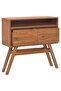Console table, 80x30x80 cm, solid teak wood - 2