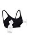 - Adjustable Breast-Pumping and Breastfeeding Bra - Black - Small - 4