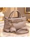 155 Women's Hand and Shoulder Bag with Adjustable Long Strap, Faux Leather, Stylish, Daily Use