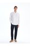 Rmz Gi̇yi̇m Farkiyla Standard Fit Long Sleeve Poplin Men's Shirt - 3