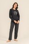 Couple's special women's pajama set, 100% cotton - 4