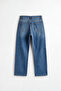 Blue High Waist Wide Leg Jeans - 4