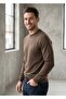 Passion 100% Cotton Crew Neck Knit Sweater - 6