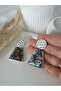 Halloween Handmade Light Steel Earrings Apparatus Polka Dot Earrings - 3