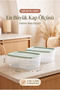 12-Piece Bohemian Plastic Storage Container Set – 6 Different Sizes, Airtight, Bpa-Free, Nesting Food Storage Containers - 5