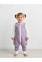 Fiber-Free 1.0 Tog 100% Cotton Double Layer Combed Cotton Girls' and Boys' Sleeping Bag with Booties/
