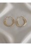 Women's Patterned Xuping Tarnish-Resistant Hoop Earrings