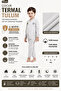 Windproof Stretchy Unisex Kids Jumpsuit Underwear