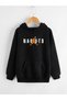 Men's Black Hooded Sweatshirt Naruto Unisex