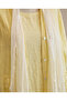 Women's Natural Linen Sleeveless Dress & Silk Blend Tassel Detailed Long Kimono Jacket Set - 5