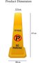 No Parking Cone (Yellow) - 5