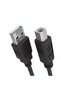 كابل طابعة من USB-A إلى USB-B، عالي السرعة، كابل متين لتوصيل أجهزة الكمبيوتر بالطابعات والمسح الضوئي