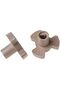 4Pcs 14mm Microwave Turntable Coupler, Microwave Oven Turntable Roller Guide Support with D Port-Sha - 7