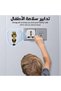 محول مقبس السفر من النوع G - 3 قطع، عالمي، متوافق مع المملكة المتحدة وسنغافورة، أبيض اللون - 5