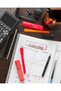 Highlighter Textliner 38, Color Red, (Box of 10) - 3