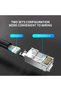 ملحقات شبكة الإيثرنت موصل شبكة RJ45 بتصميم مشبك ثابت مصنوع من مادة البولي كربونات - 5