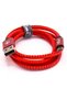 كابل شحن USB لهواتف سامسونج وأندرويد الذكية TM-02 - أحمر