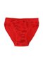 Girl's 5-Pack Red Patterned Cotton Comfortable Fit Underwear Slip Panties Set - 3