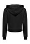 Onlmyra L/S Hoodie Hooded Zipper Black Women's Sweatshirt 15380272 - 2