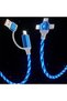 كابل شحن سريع USB A إلى Type C بقدرة 60 واط، شاحن هاتف عالي السرعة مع مؤشر LED مرئي للتيار - 2