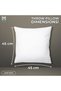 MUSA MUSA® Cushion Inserts 100% Polyester - Throw Pillows for Sofas, Bed & Chair - Down Alternative - 2