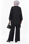 3043 İpek Kupra Vegan Tunic Black - 2
