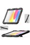 لـ iPad (A16) الجيل الحادي عشر/العاشر - (طراز 2025/2022) مع واقي شاشة، حامل قابل للطي، حافظة - 6