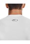 Heatgear Armour Compression White Black Men's T-Shirt 1361518-100 - 7