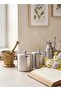 Spice Container with Steel Lid and Spoon, Set of 2 for Cafe, Restaurant, Diner, Hotel, Home Spice Container - 2