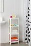 Plastic Vesken Shelf Unit, White - 2