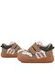 Schaggy Genuine Leather Sand Color Velcro Patterned Baby Sports Shoes - 8