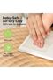 Baby Hand and Footprint Kit,Clay Keepsake Frame for Newborn Nursery,Personalized Baby Shower Gift with Name and Date Printing Kit,Alpine White - 6